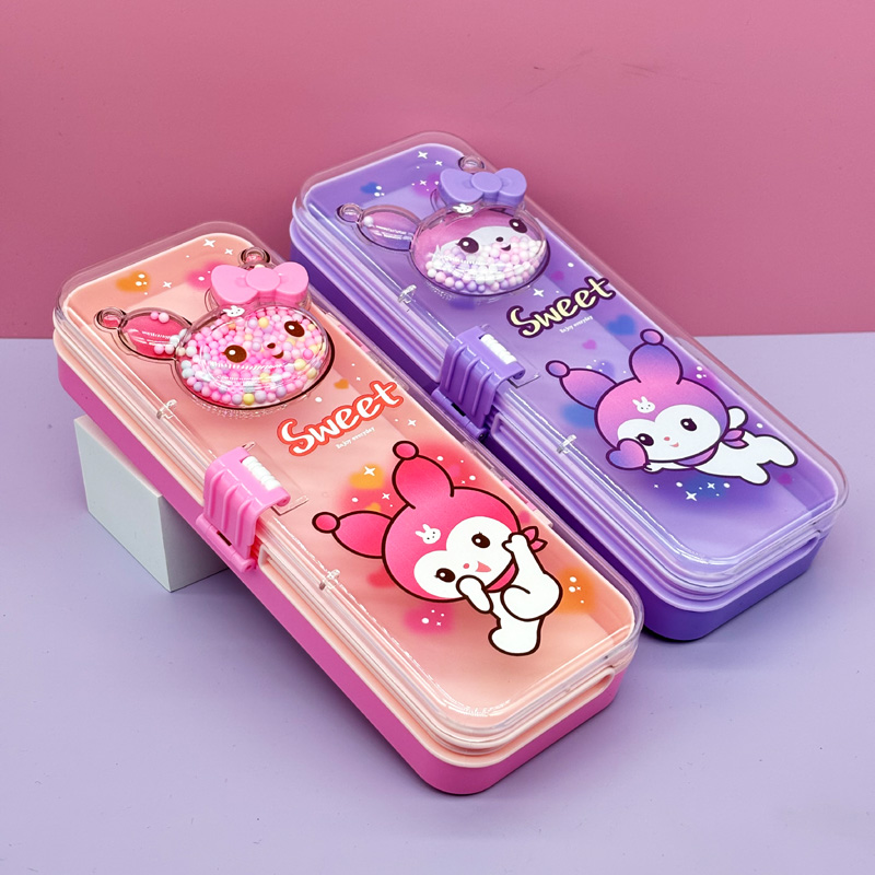 Plastic pencil case