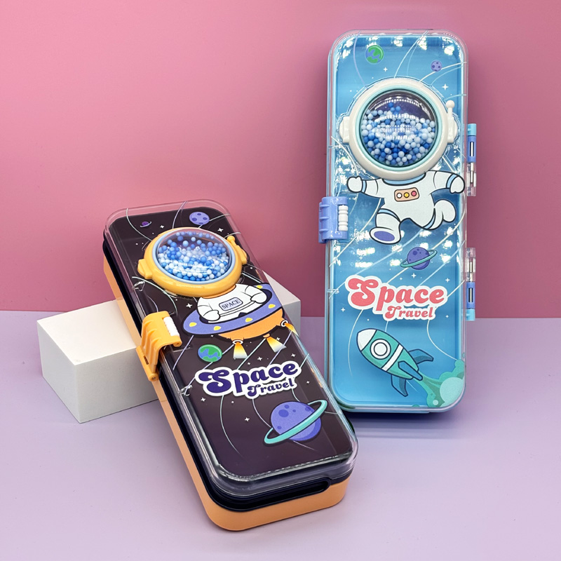 Plastic pencil case