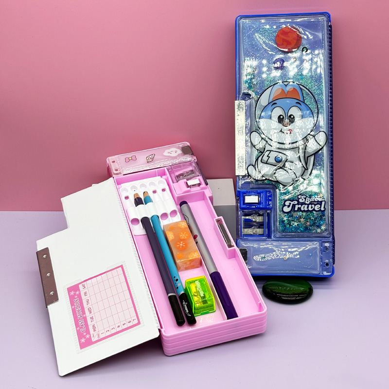 Plastic pencil case