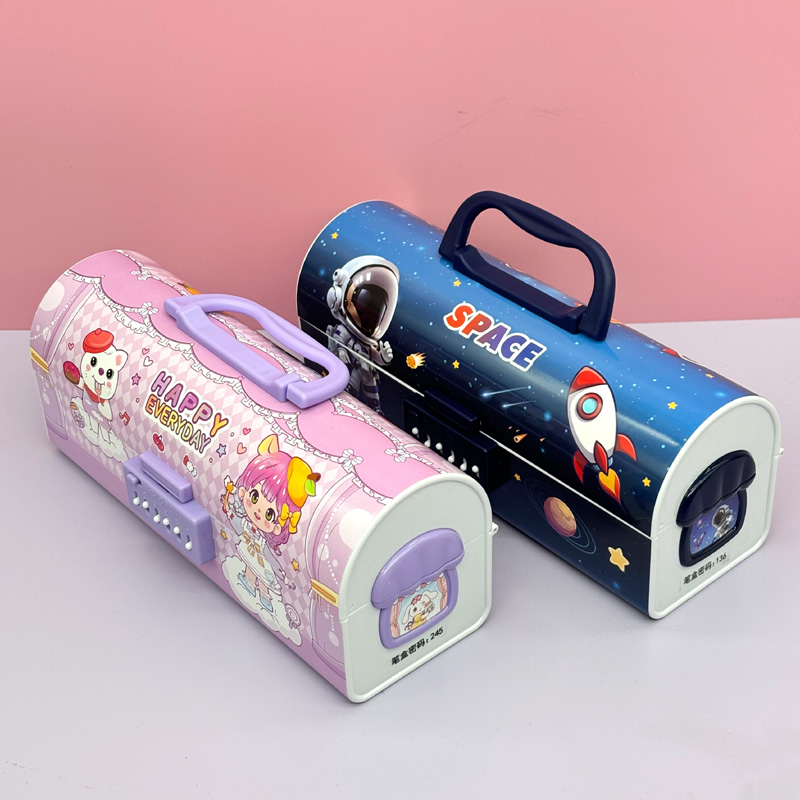 Metal tin case