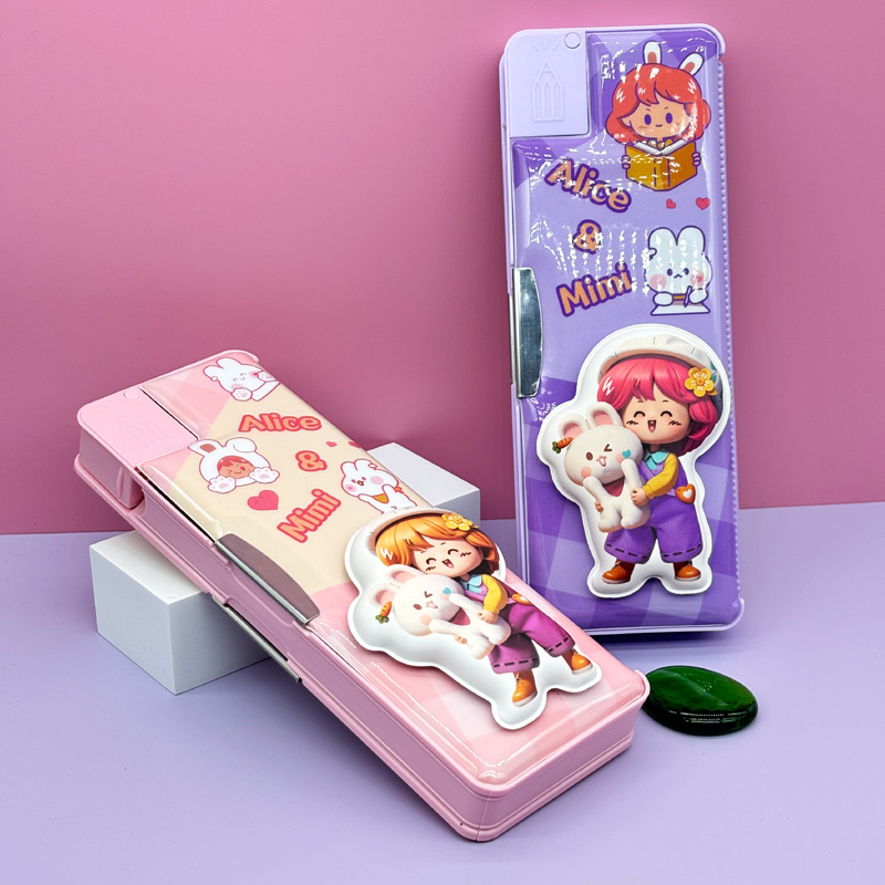 Plastic pencil case