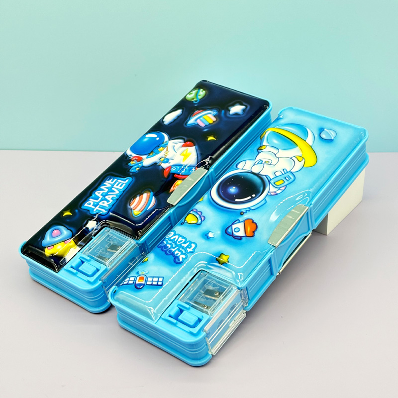 Plastic pencil case