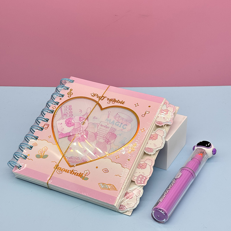 Spiral note book, 3D cover